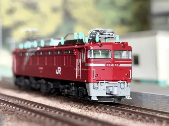 EF81 81 北斗星色が入線しました。 KATO 3066-E | NGaugeJP - 横濱模型