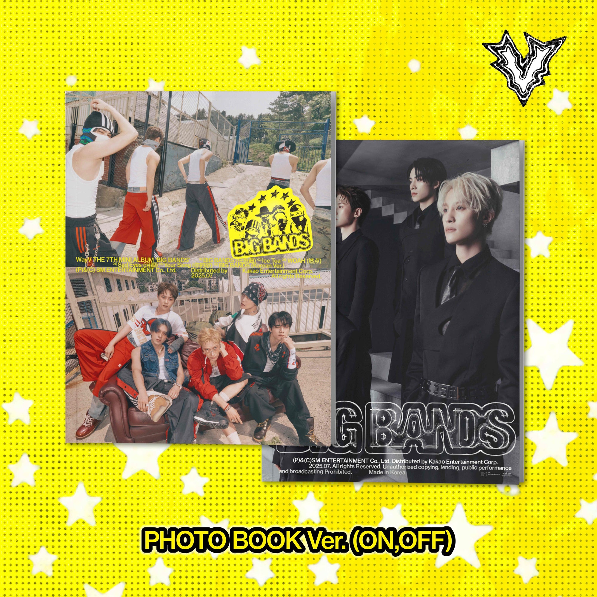 WayV 7th Mini Album [BIG BANDS] (PHOTO BOOK Ver.) (2種セット
