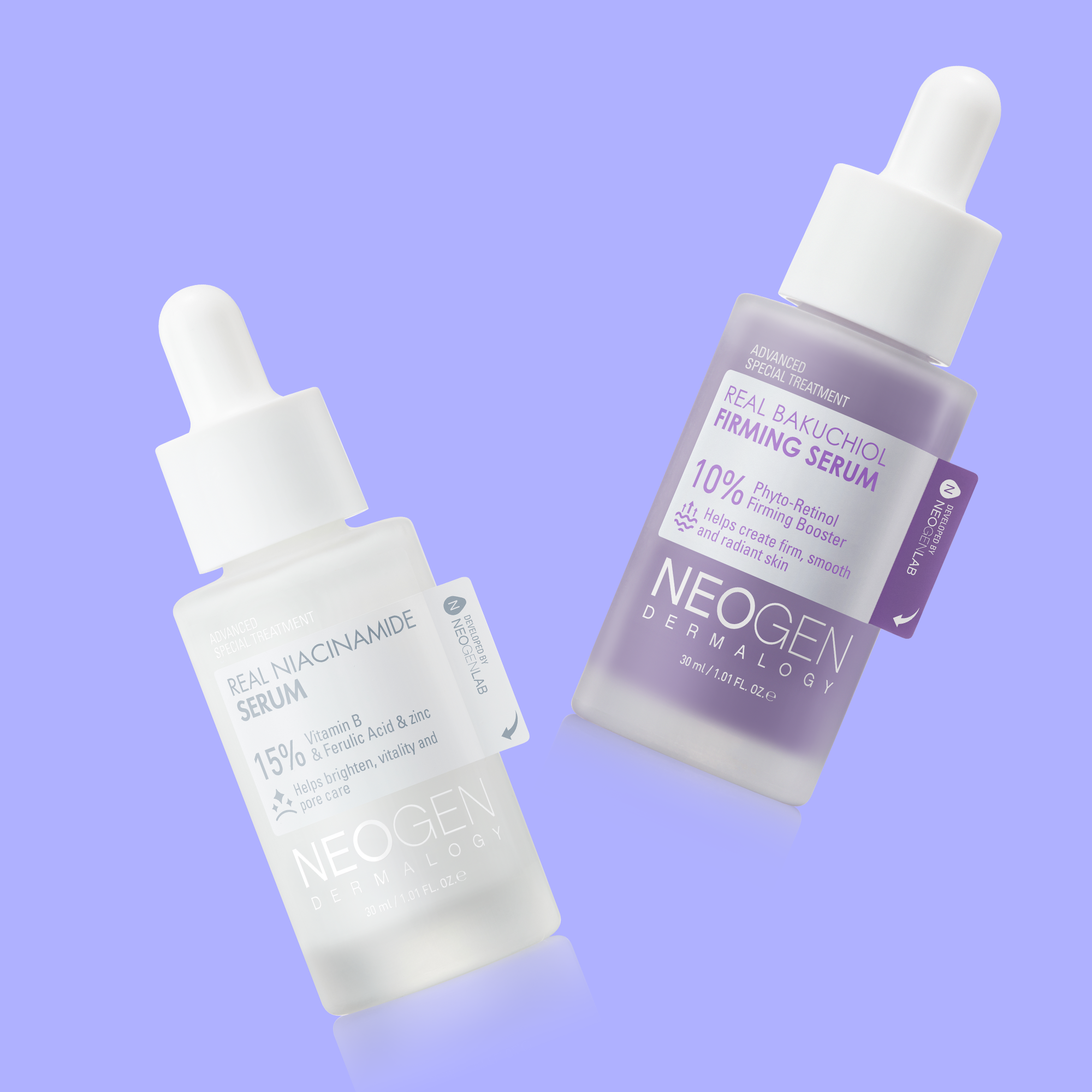 Value Set] Vegan DAY and NIGHT Serum Set (Real Bakuchiol serum, Real