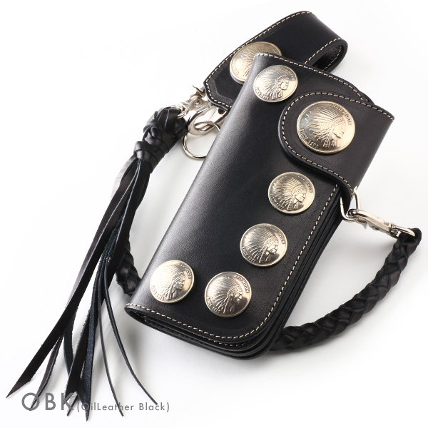 BRANDS :: REDMOON :: ロングウォレット :: オールドバイカーシリーズ