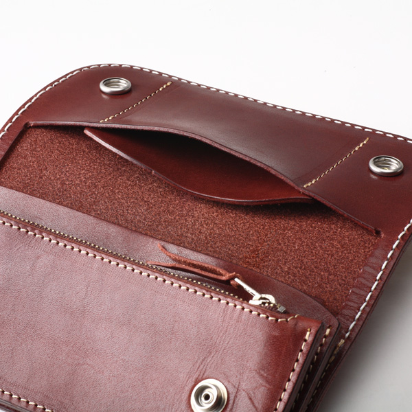 BRANDS :: REDMOON :: ロングウォレット :: ネバダシリーズ :: レッド