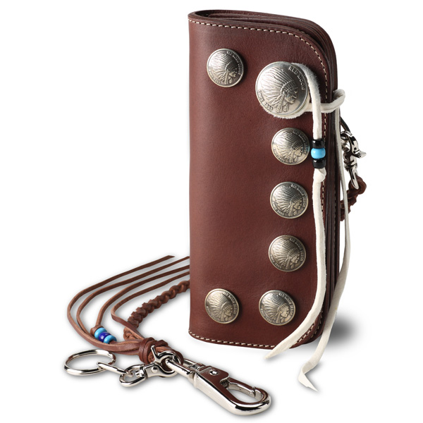 BRANDS :: REDMOON :: ロングウォレット :: オールドバイカーシリーズ