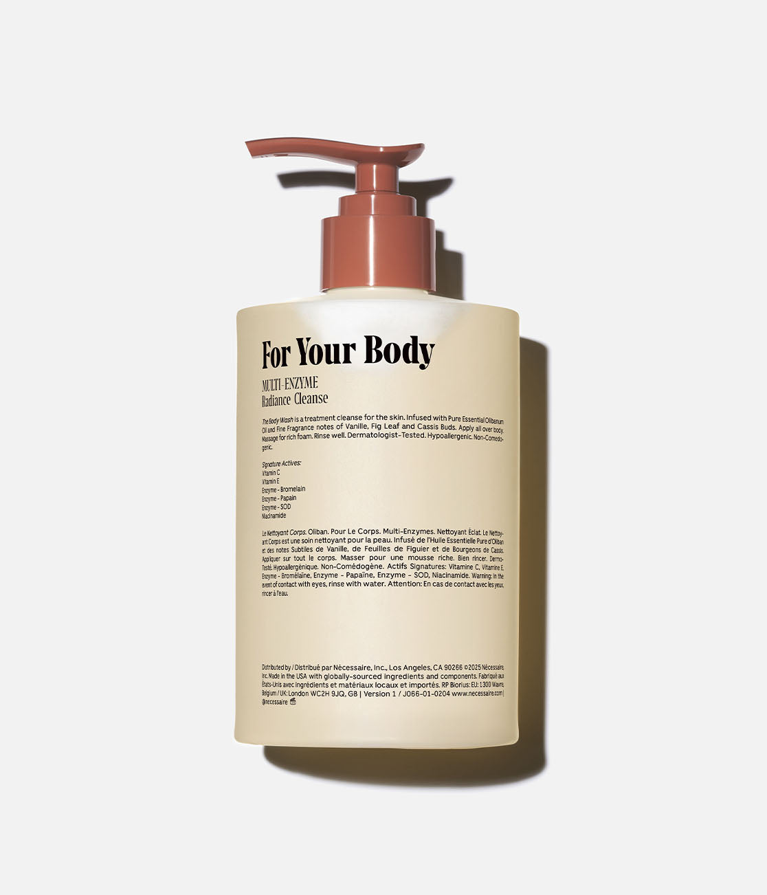 The Body Wash | Multi-Enzyme – Nécessaire, A Personal Care Company