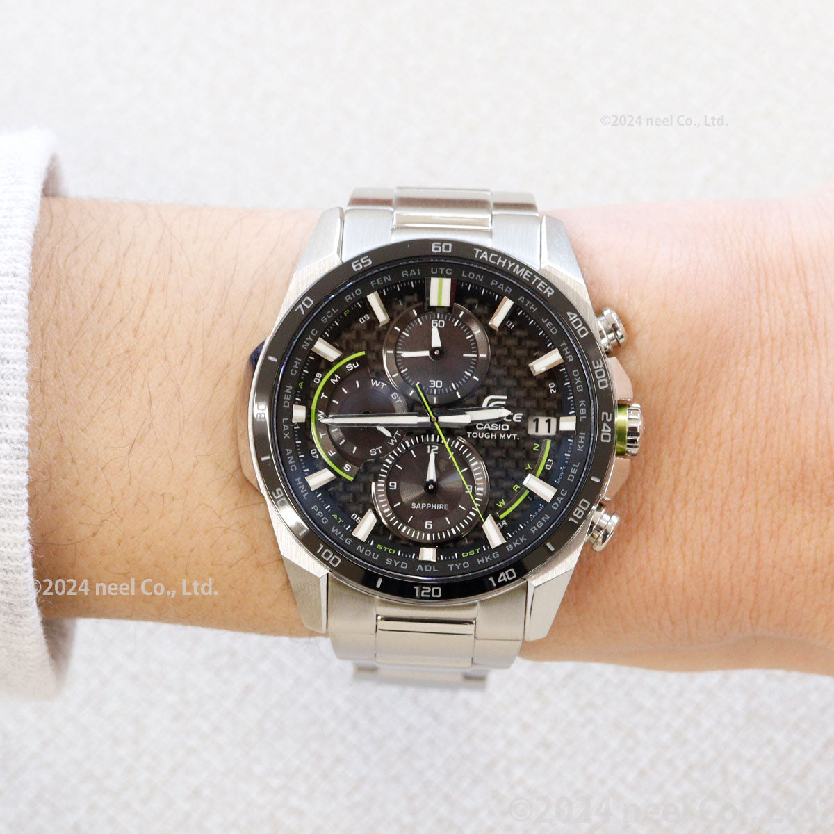 カシオ エディフィス CASIO EDIFICE 電波 ソーラー 電波時計 腕時計