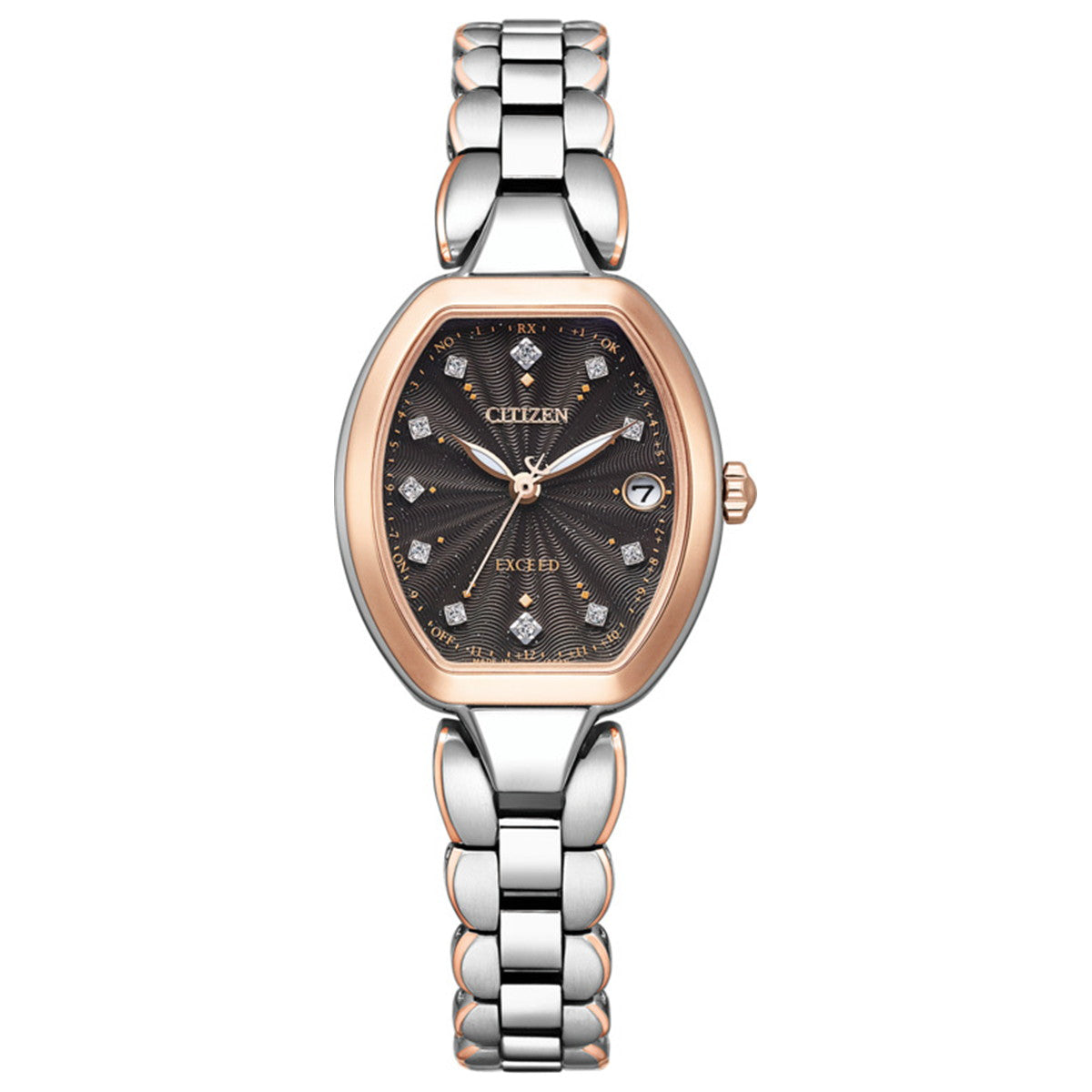 シチズン エクシード エコドライブ 電波時計 限定モデル ES9485-52E