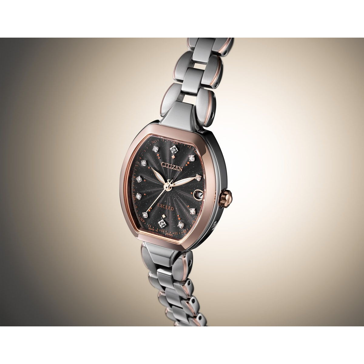 シチズン エクシード エコドライブ 電波時計 限定モデル ES9485-52E