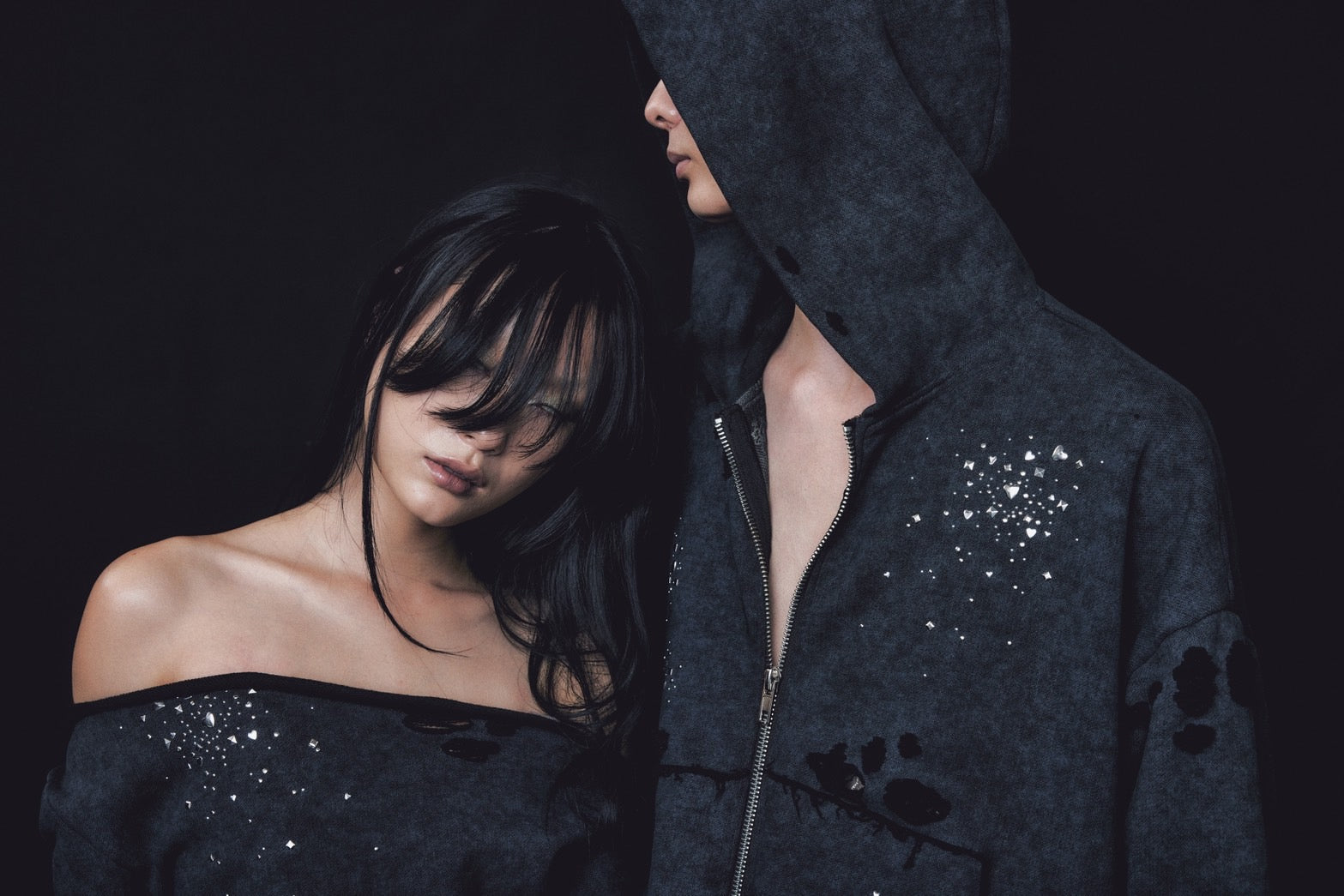 Meteor Crush Hoodie(Black) – neith.onlinestore