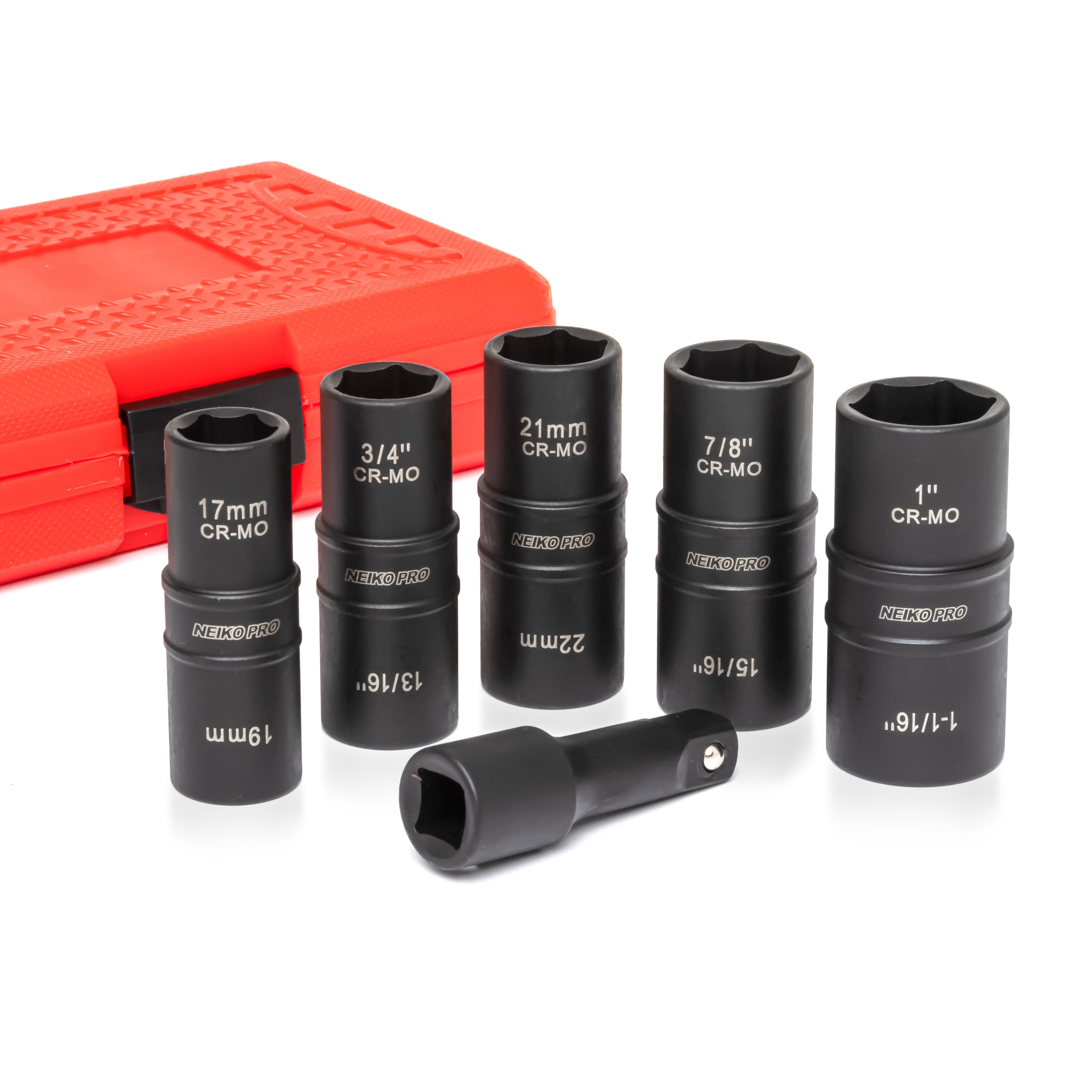 NEIKO 1/2 Inch-Drive Impact Socket Set Impact Flip Socket – NEIKO®