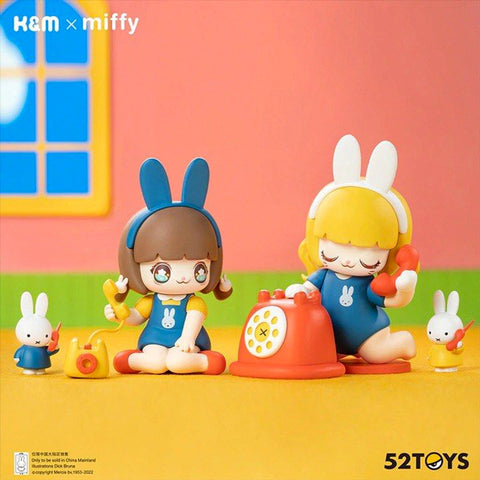 52TOYS KIMMY & MIKI x Miffy New Friends Blind Box Cute Designer