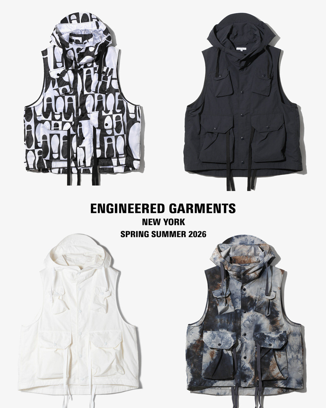 ENGINEERED GARMENTS〉ユーティリティ性の高いフィールドベスト