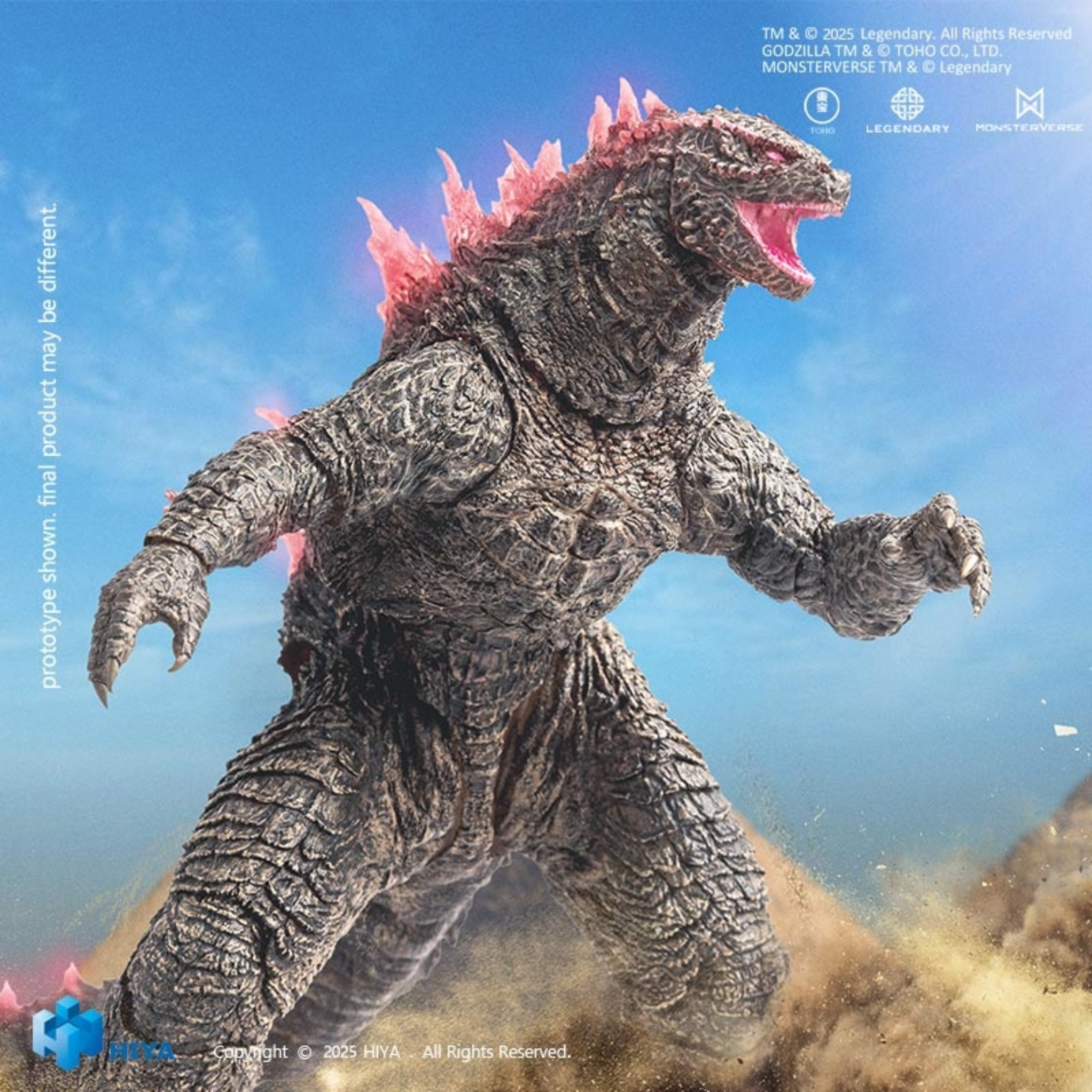 Hiya Toys Godzilla x Kong: The New Empire Evolved Godzilla