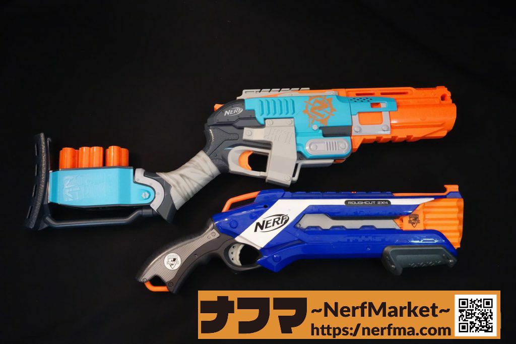 レビュー】Nストライクエリート ラフカット～2発同時発射！まさに