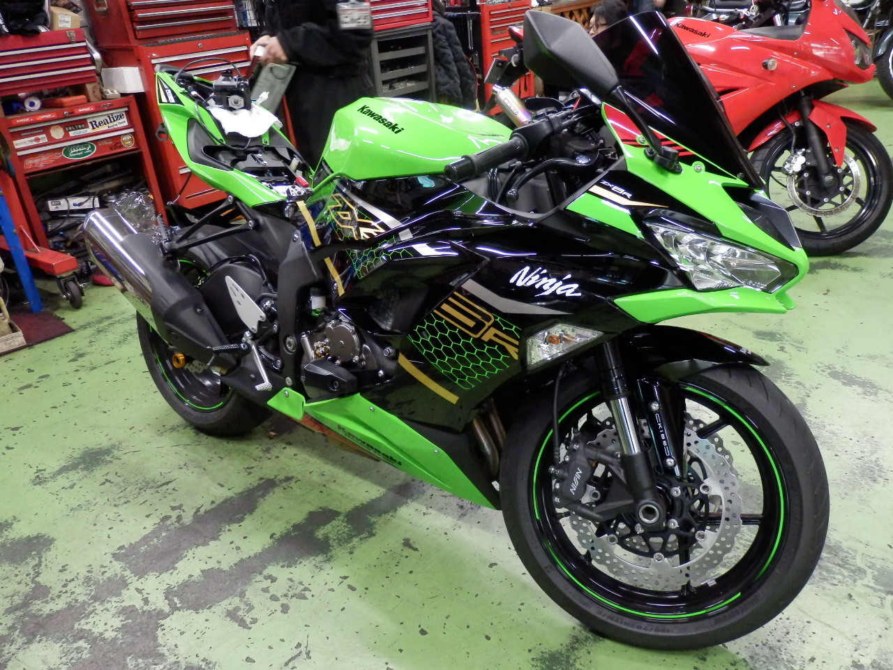 カワサキ ZX-6R】Active フェンダーレスKIT 装着しました!: バイク用品