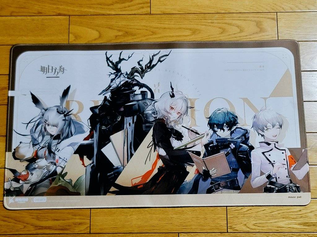 大陸限定公式グッズ 2022年アークナイツカフェ 「レユニオンカフェ