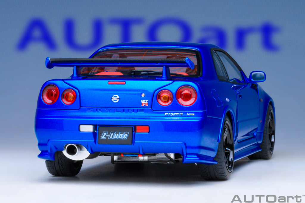 1/18 AUTOART 77462 Nissan Skyline GT-R (R34) Z-Tune (Bayside Blue