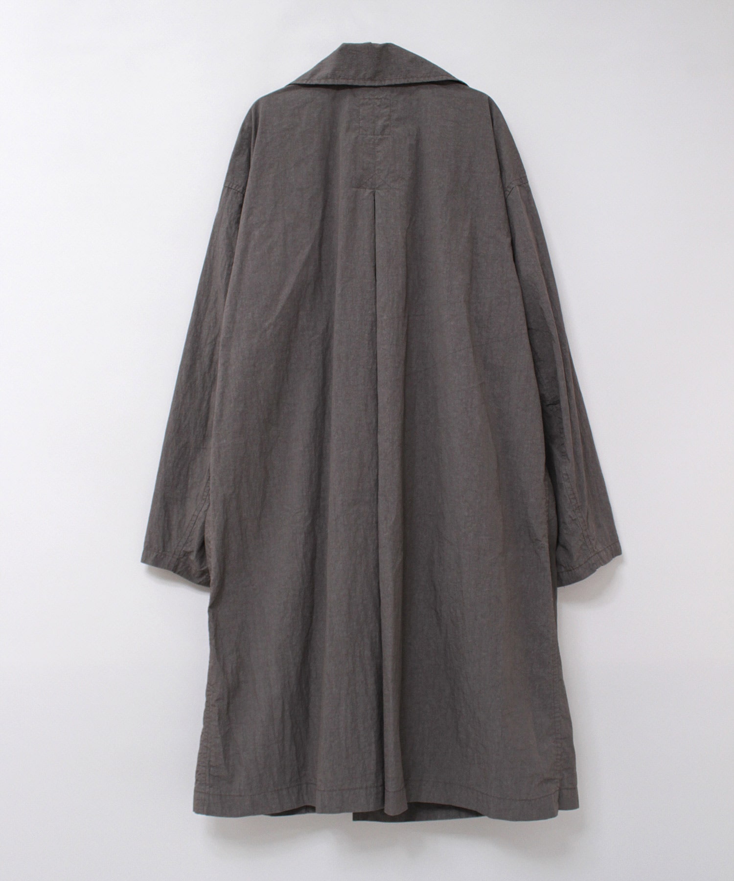 C0782 C/Nワッシャーライトオーバーコート(F チャコールグレー