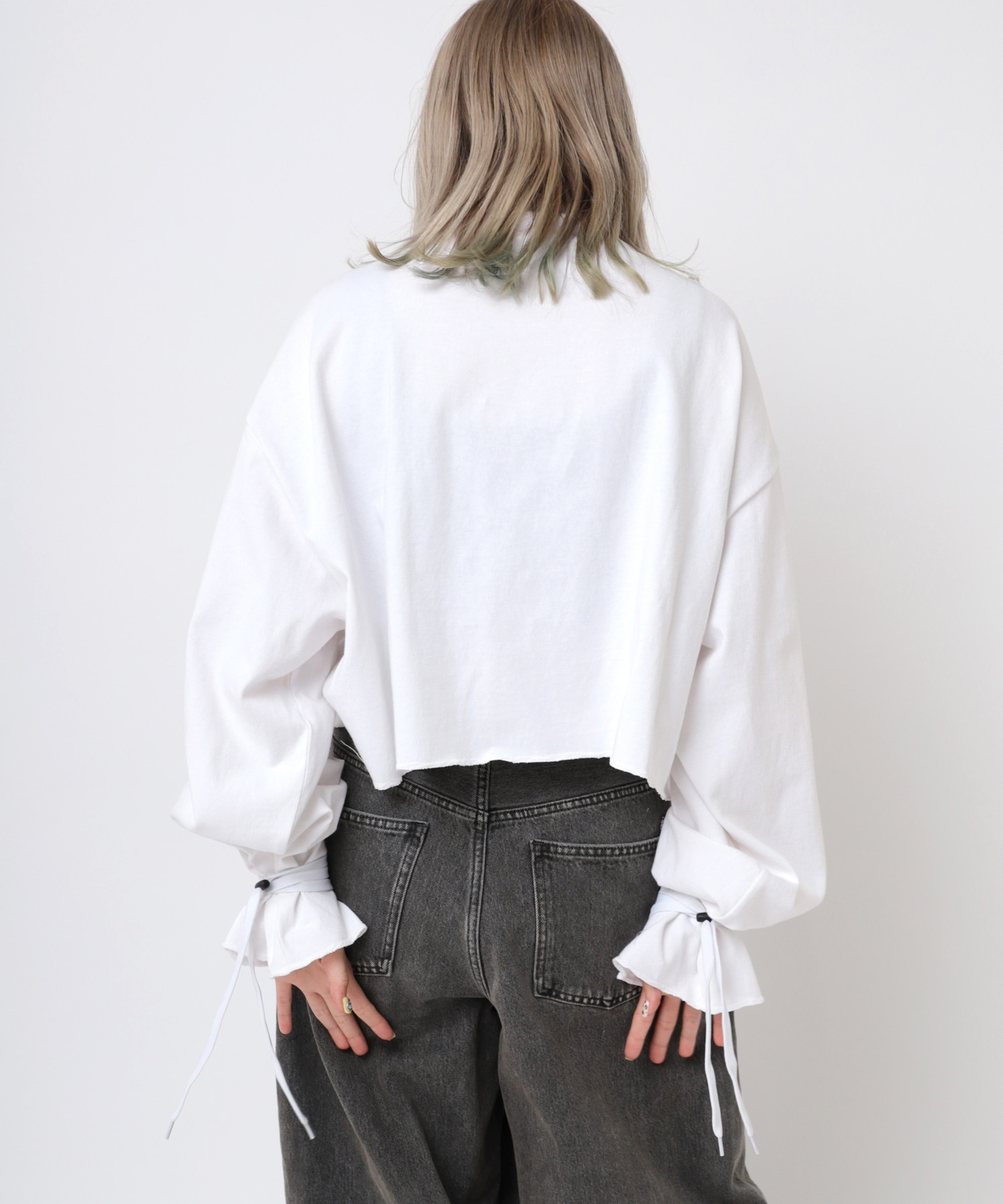 M2408 W Ziipタートル(M ホワイト): トップス - RNA ONLINE STORE