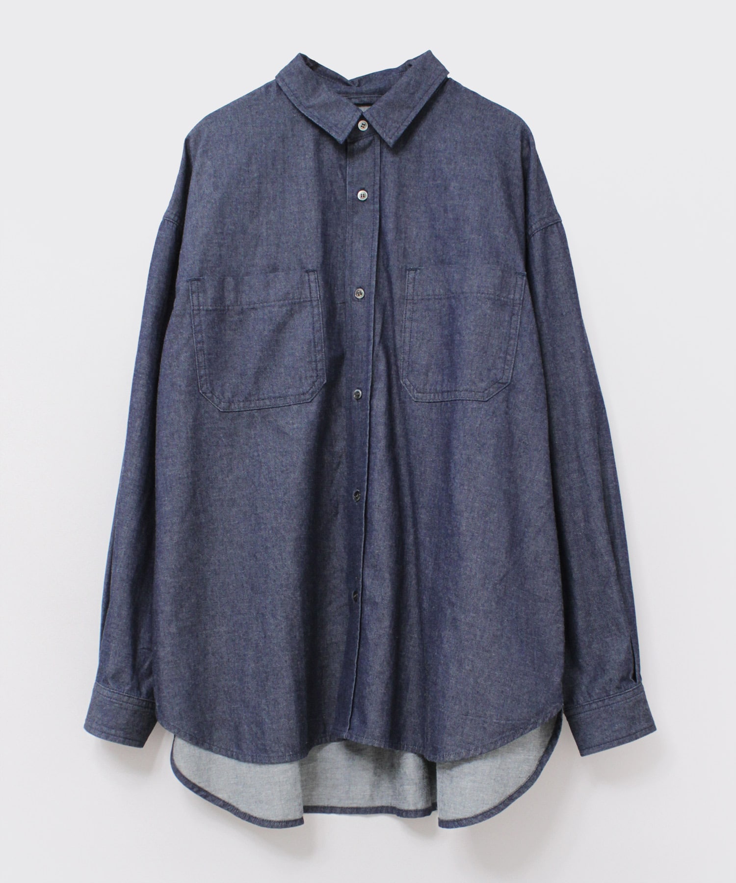 B2855 インディゴ5ozデニムシャツ(M ワンウォッシュ): トップス - RNA