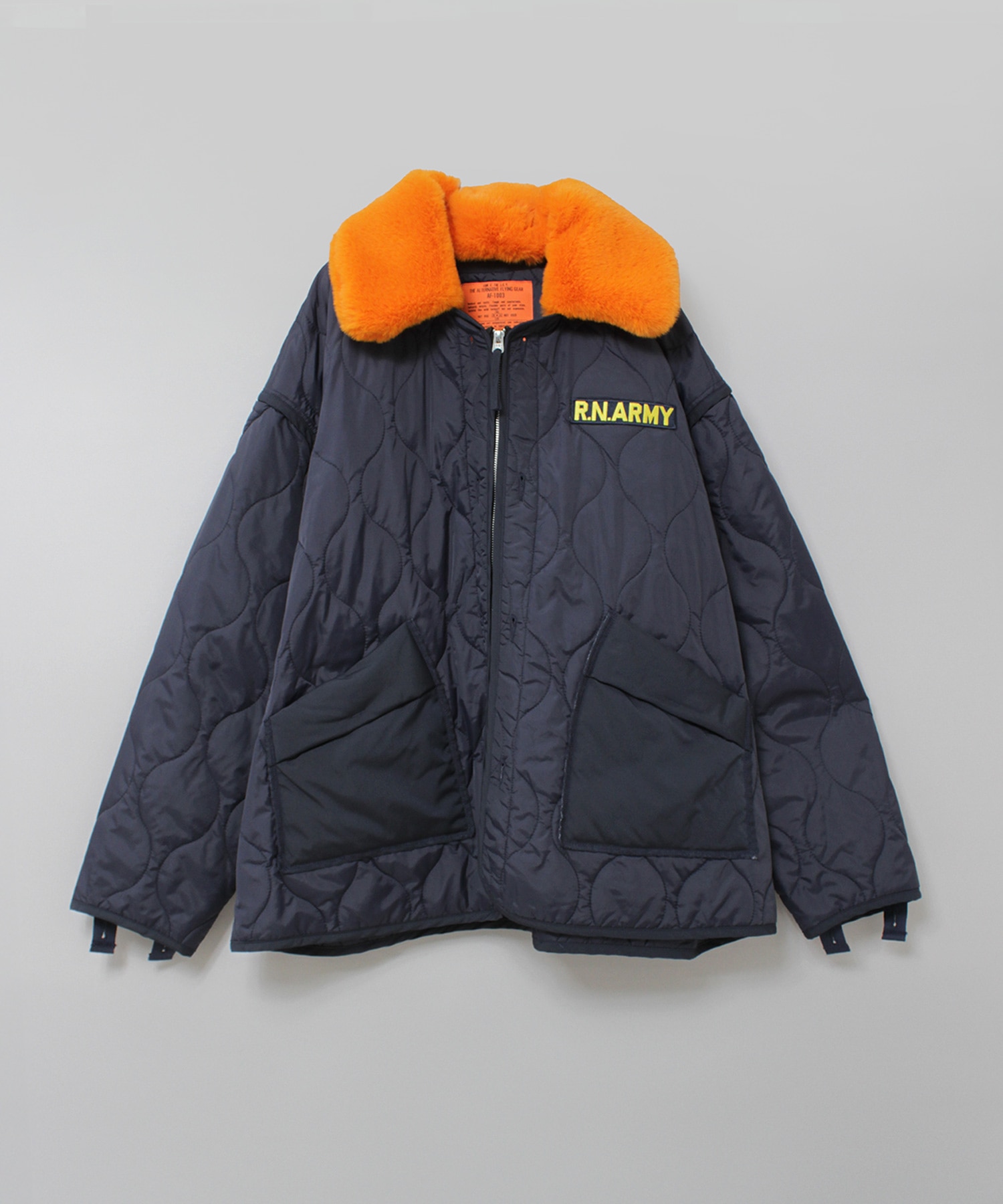 J2173 リメイクキルティングジャケット(M ネイビー): アウター - RNA