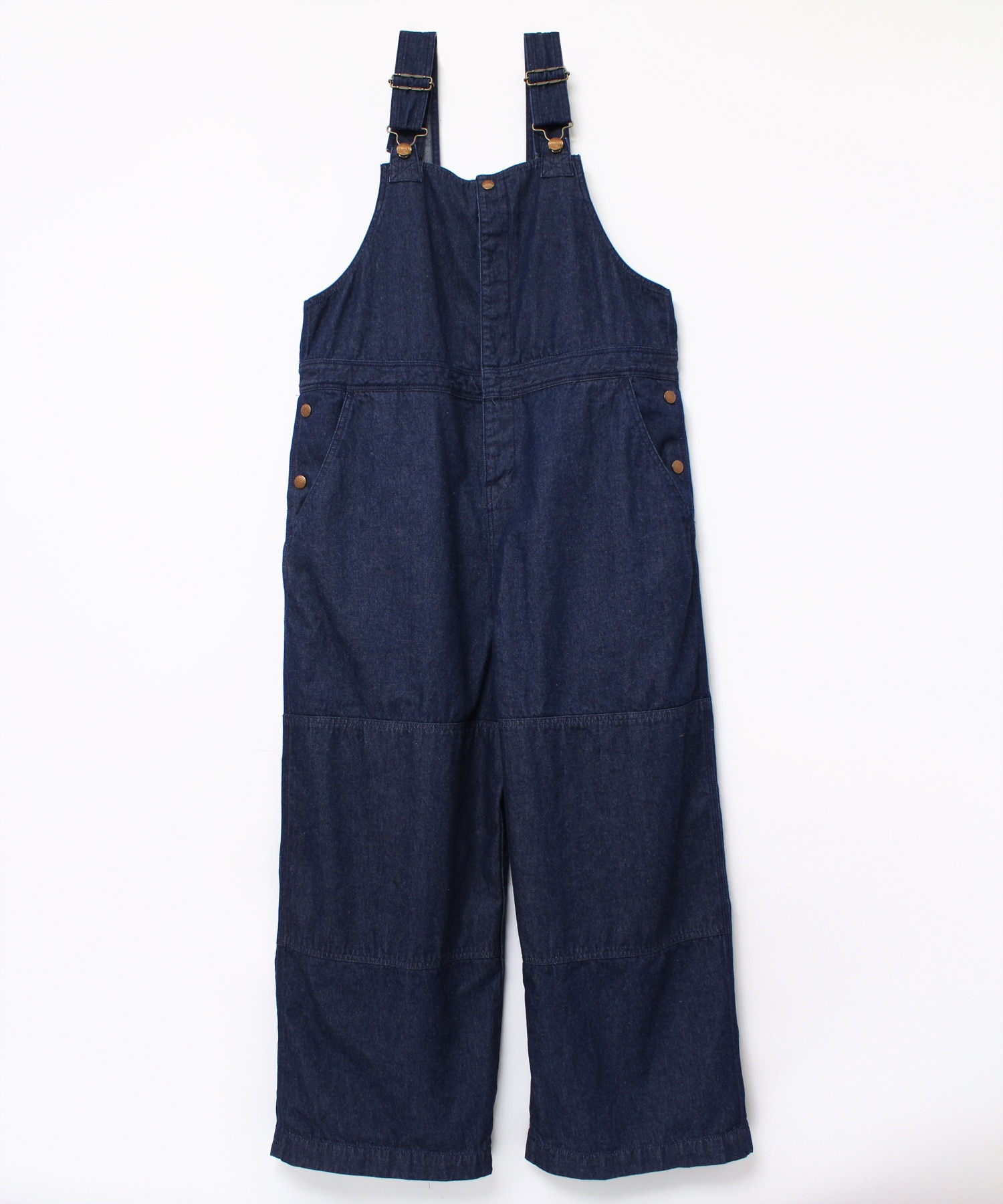 O0698 オーバーサイズワークオーバーオール(M デニム): オールインワン