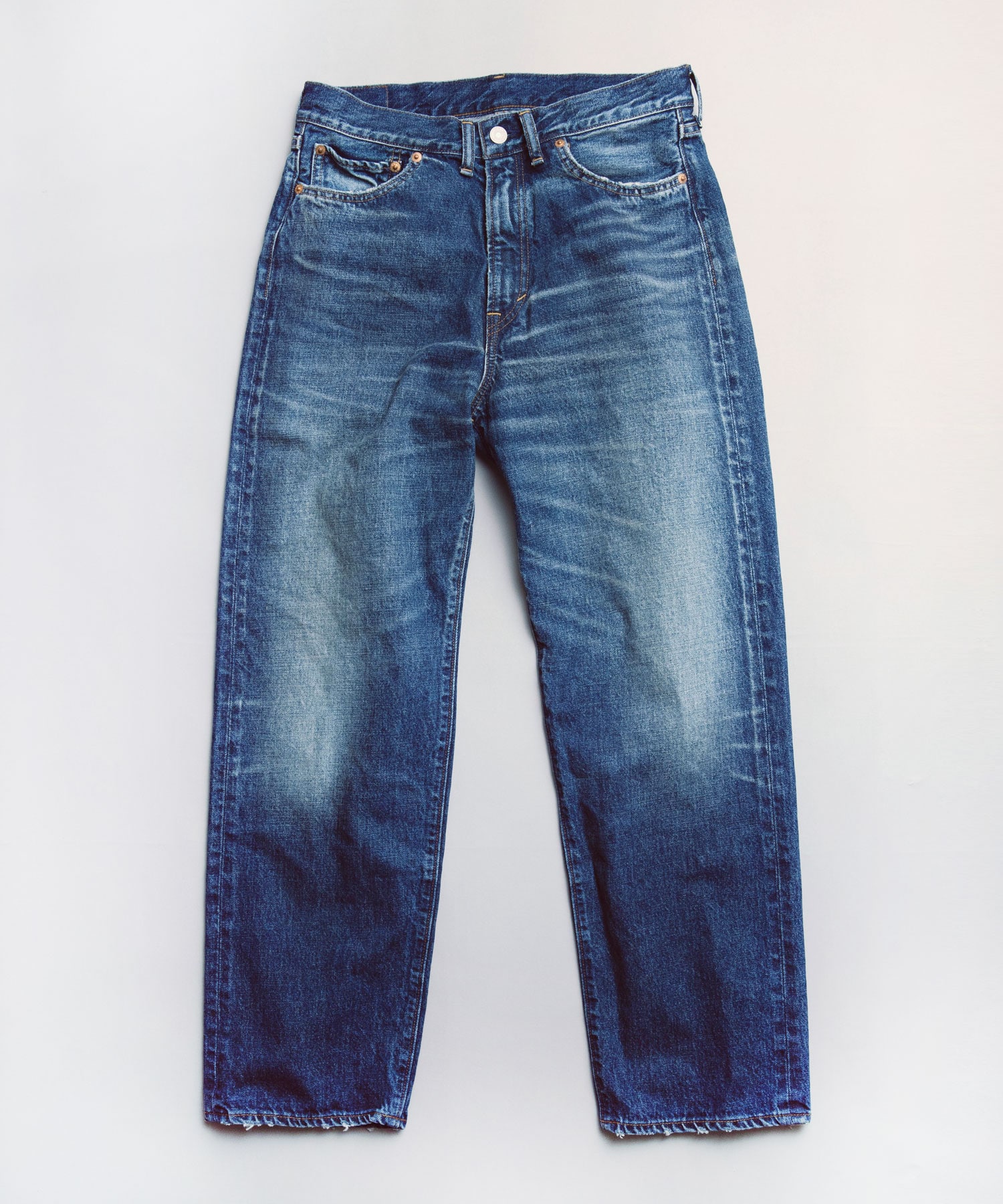R4056 ベーシックストレートデニム(SS ヴィンテージダークブルー