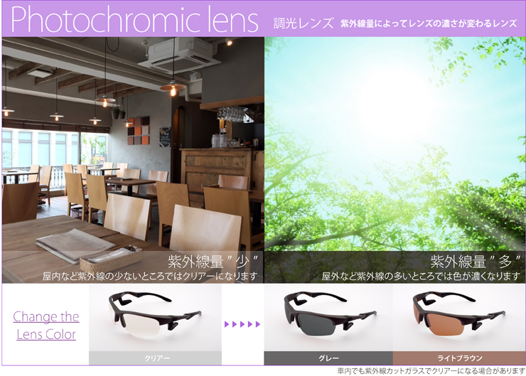 調光レンズ｜ 商品カテゴリ｜AirFlyオンラインショップ