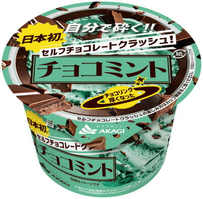赤城乳業 セルフチョコレートクラッシュチョコミント｜ベイシアネット