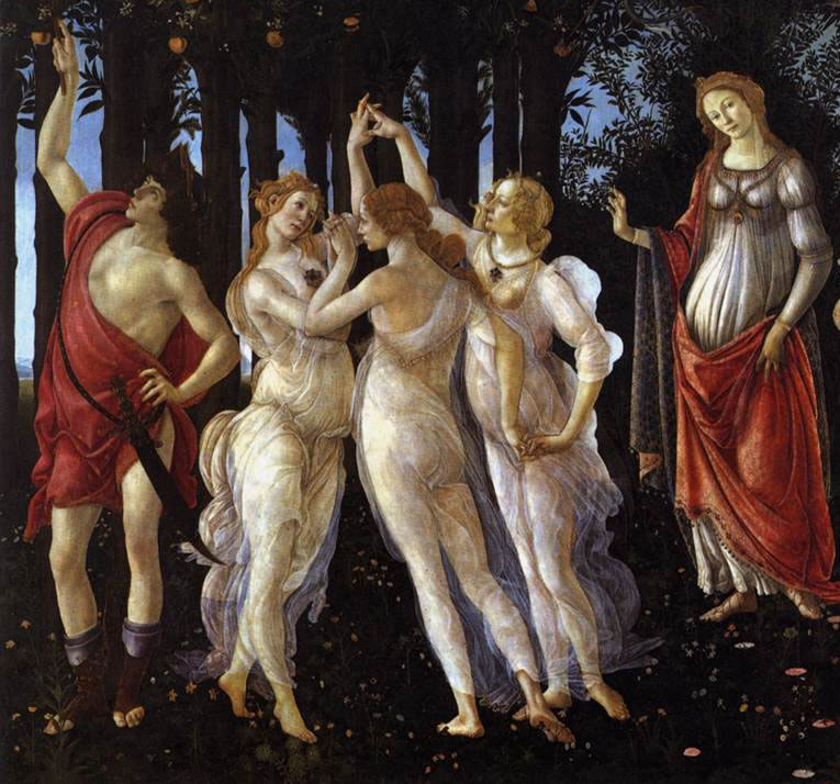 プリマヴェーラ》における三美神の典拠について: takayanの雑記帳