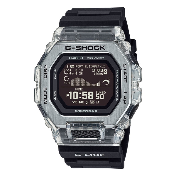 G-SHOCK G-LIDE GBX-100S-1JF Bluetooth クォーツ メンズ(ブラック): G