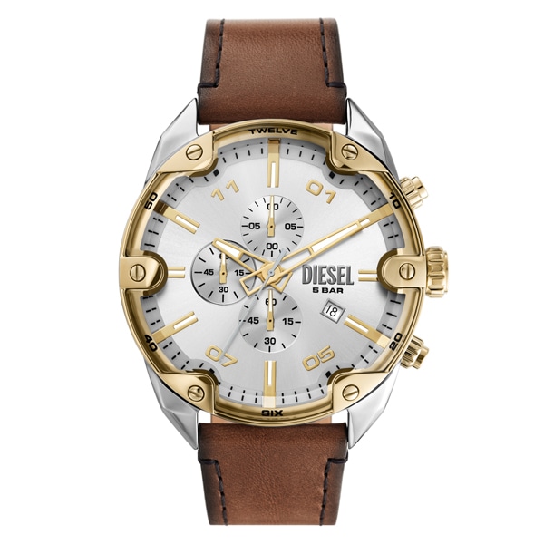 Diesel SPIKED DZ4665 メンズ クォーツ(シルバー): DIESEL - チック