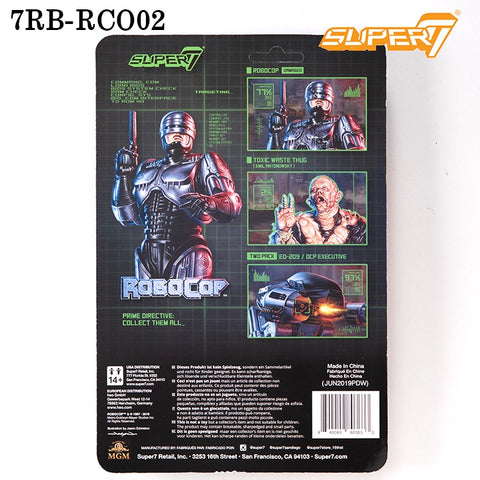 Super7 スーパーセブン リ・アクション フィギュア RoboCop ロボコップ