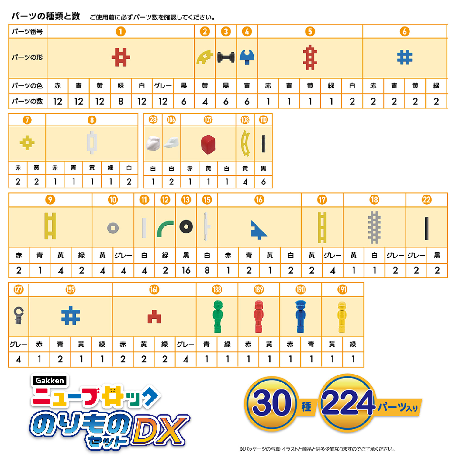 GakkenニューブロックのりものDXECショップ限定 - Gakkenニュー