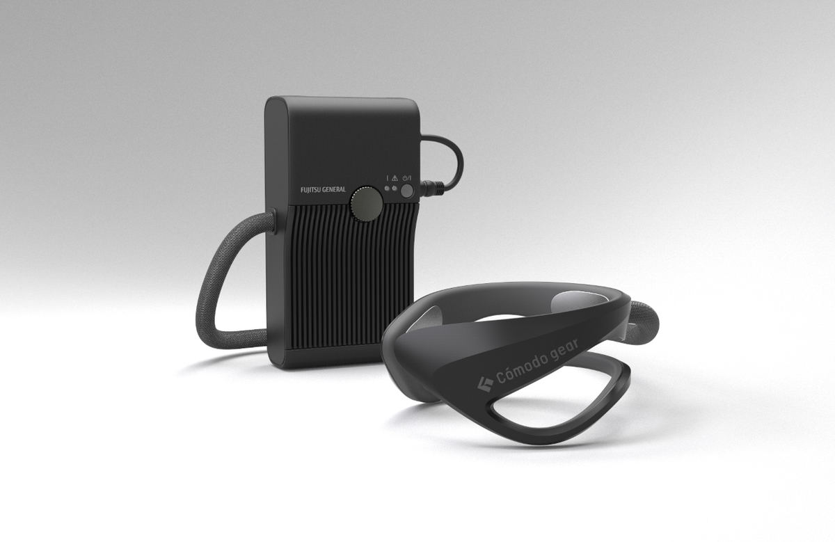 モノのデザイン(85) 富士通ゼネラルがエアコンをウェアラブル化できた