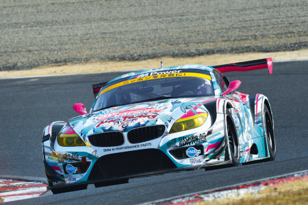 スーパーGT参戦、初音ミクのレーシングチームを「BMW Z4 GT3」で