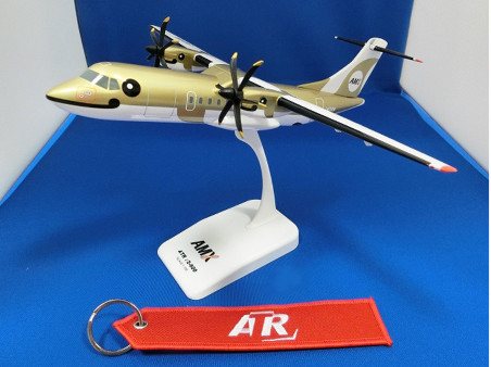 天草エアライン、ATR42-600「みぞか号」1周年でゴールドみぞか号