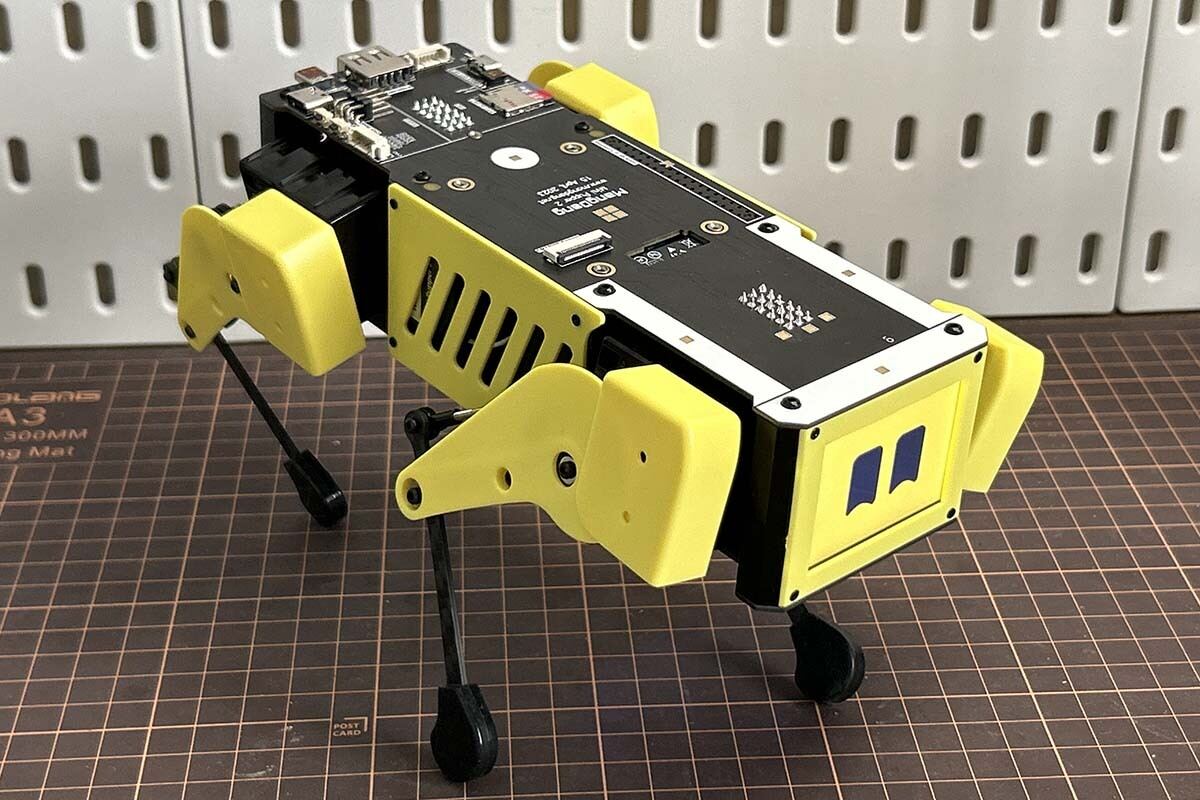 生成AI搭載の四足歩行ロボット犬「Mini Pupper2」（ミニぷぱ2
