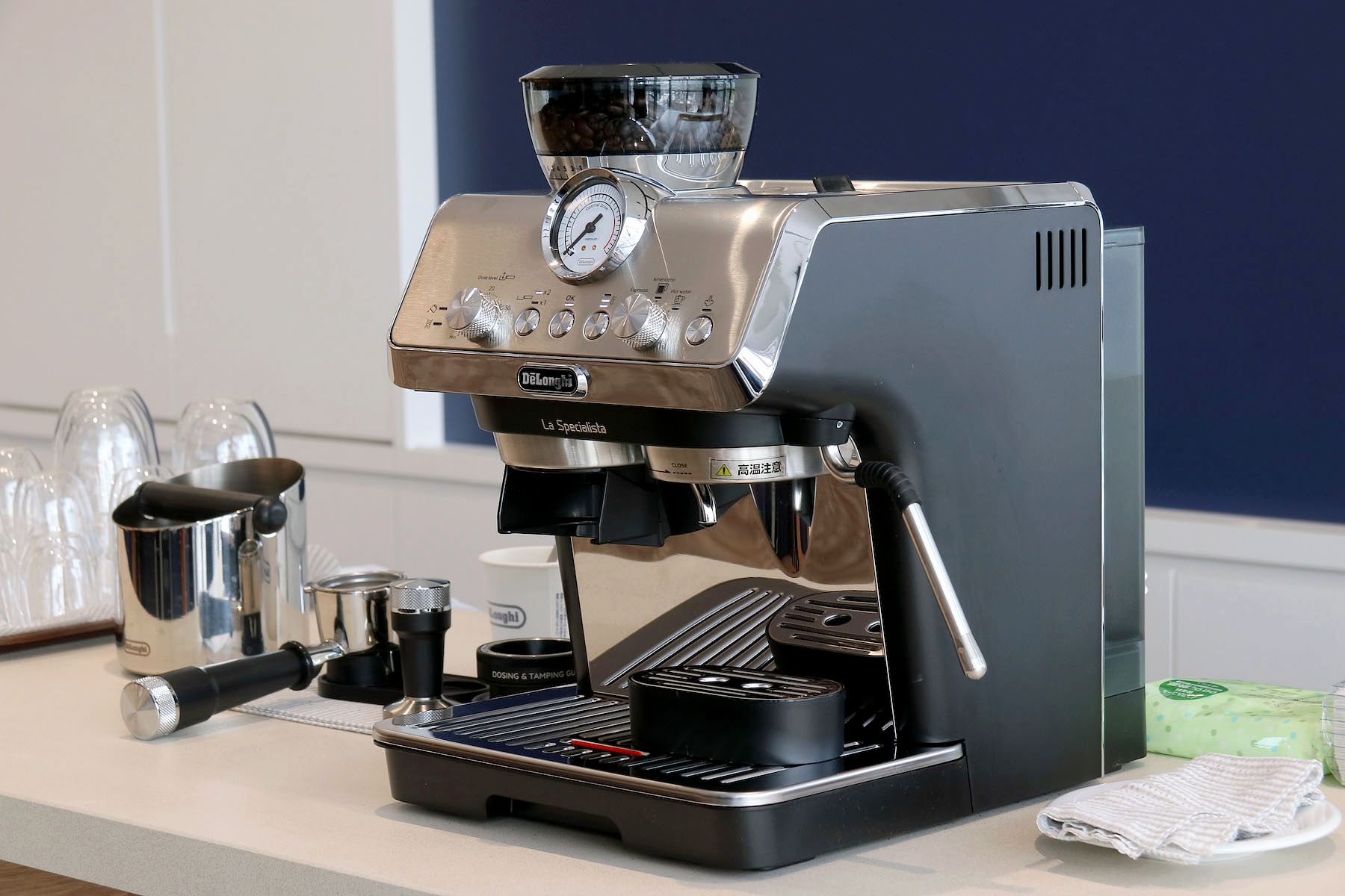 エスプレッソを楽しく美味しく淹れる、インテリアにも映える