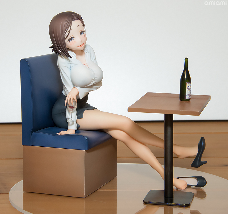 フォトレビュー】『月曜日のたわわ』 後輩ちゃん 1/7 完成品フィギュア