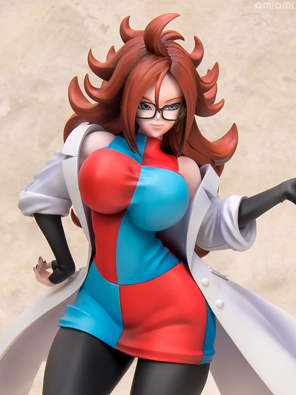 フォトレビュー】ドラゴンボールギャルズ 人造人間21号 完成品