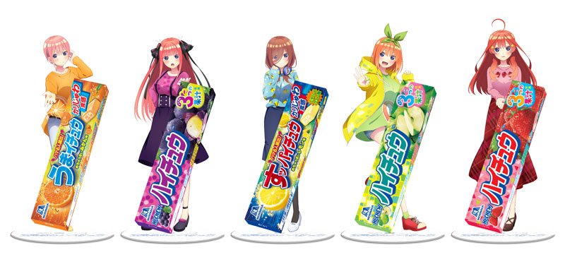 トピックス】「ハイチュウ」×アニメ『五等分の花嫁∬』が