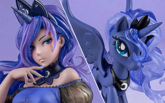 フォトレビュー】MY LITTLE PONY美少女 プリンセスルナ 1/7 完成品