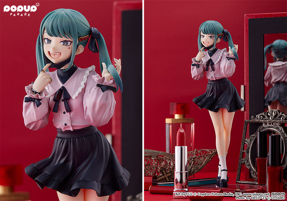 DECO*27氏による楽曲「ヴァンパイア」のMV内に登場する「初音ミク」が