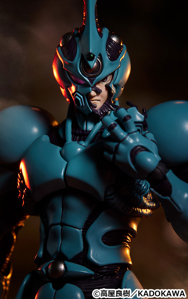 強殖装甲ガイバー』の「ガイバーI」が、造形・可動ともに極限の