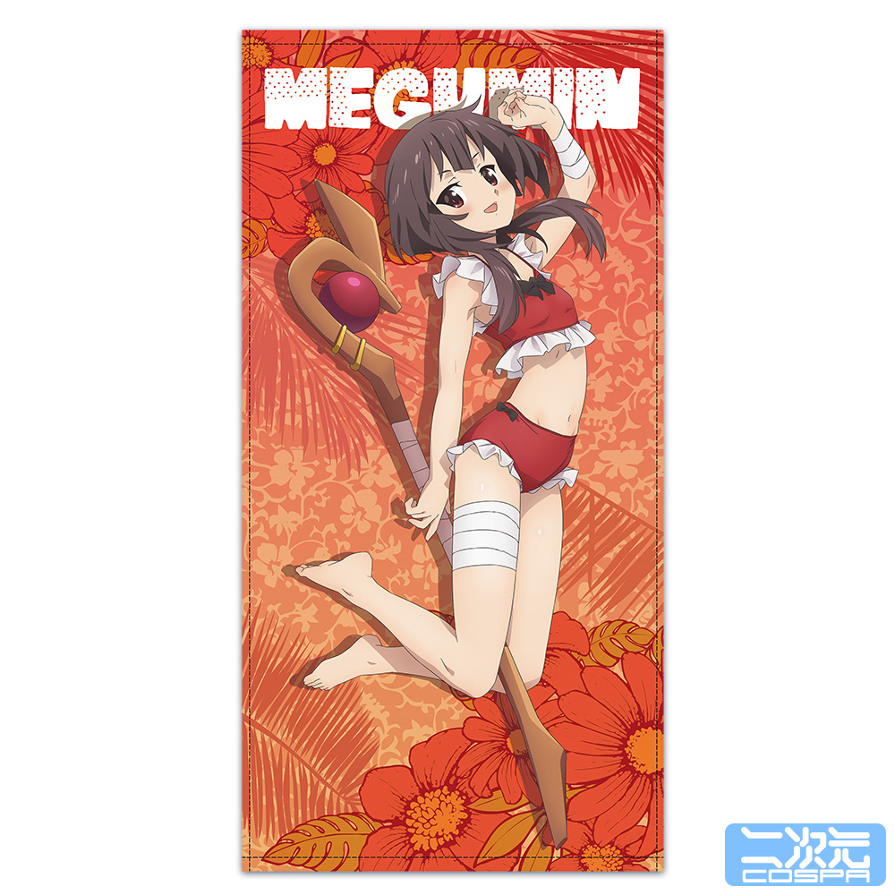 この素晴らしい世界に祝福を！3』より、水着姿のアクア、めぐみん