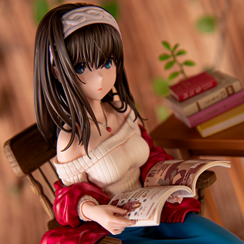 アイドルマスター シンデレラガールズ』 鷺沢文香-off stage- 1/8 完成