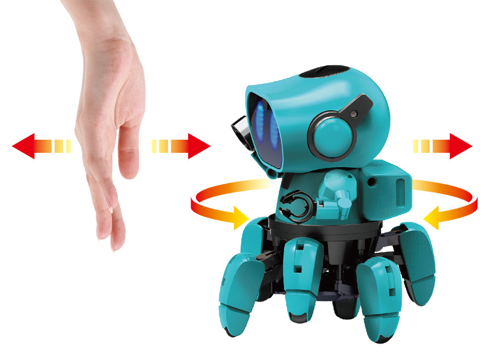 赤外線レーダー搭載の6足歩行ロボ「フォロ」が、初音ミクカラーになっ