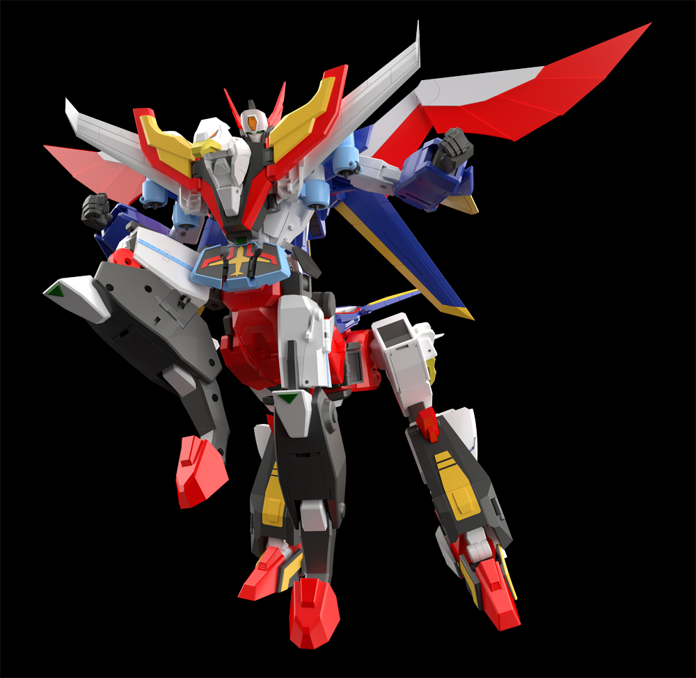 アニメ『伝説の勇者ダ・ガーン』より、空の勇者「セイバーズ」そして