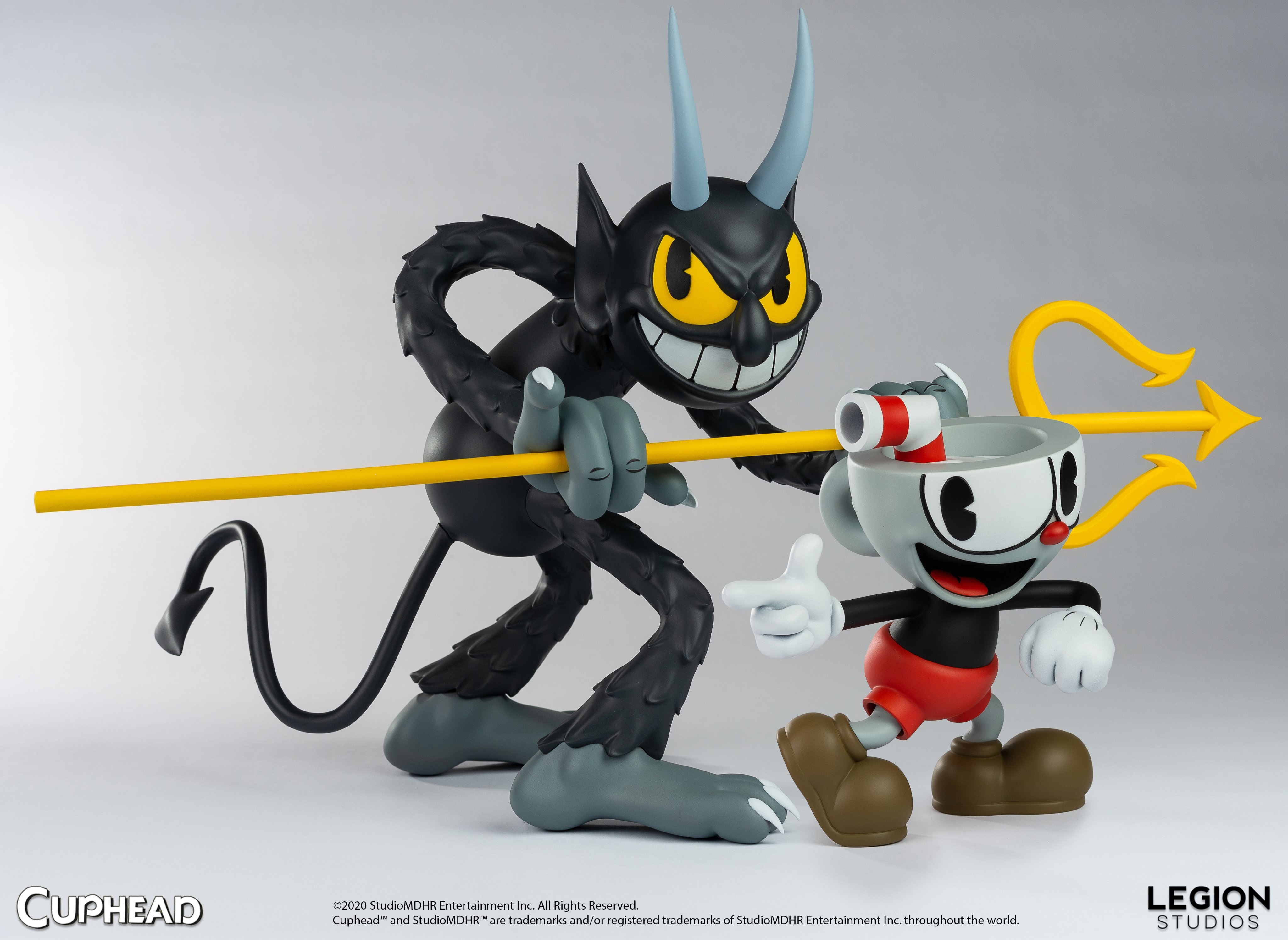 名作2DアクションSTG『Cuphead』より、主人公「カップヘッド」と“債権