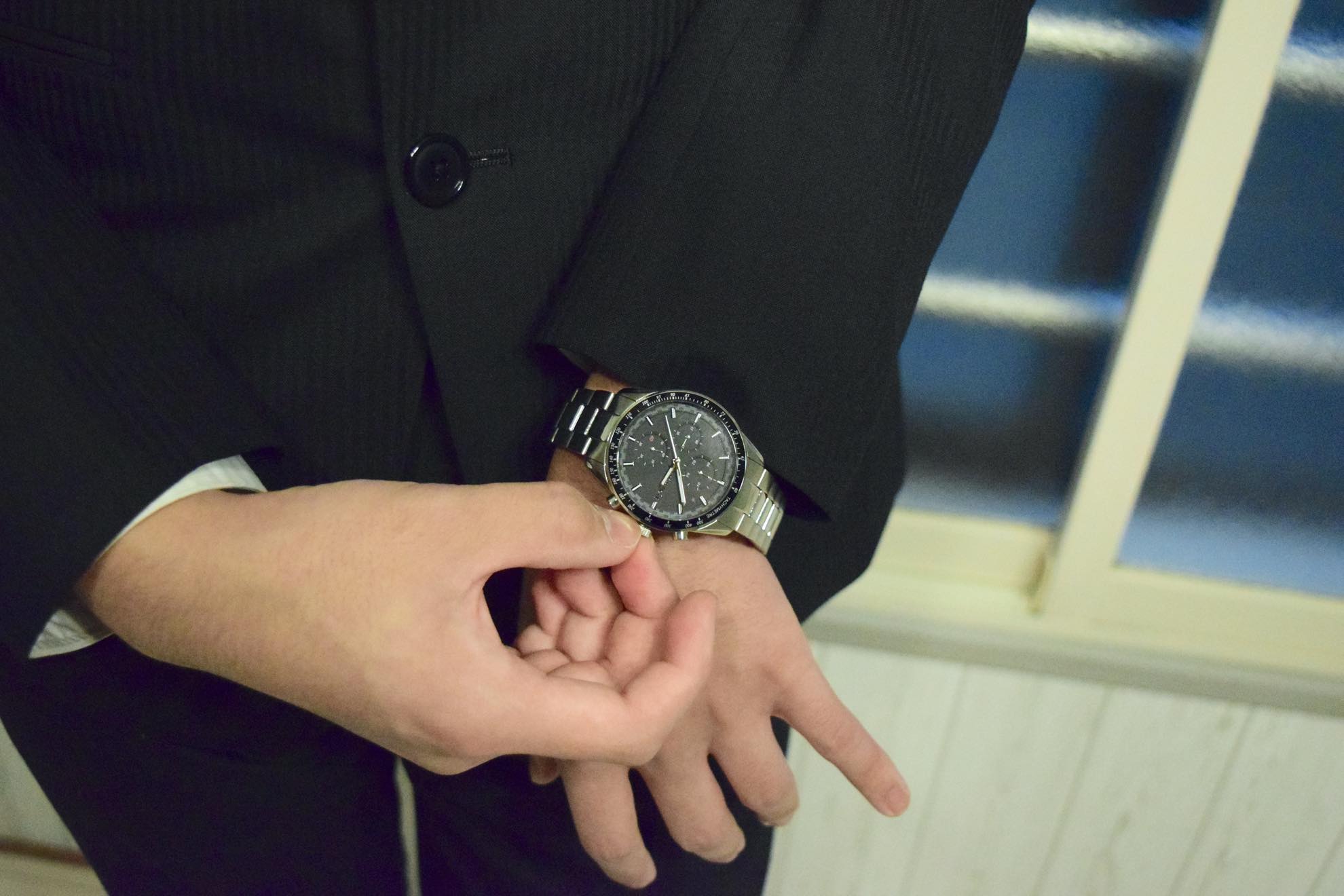 一見普通のビジネスウォッチ……？『DEATH NOTE（デスノート）』モデルの