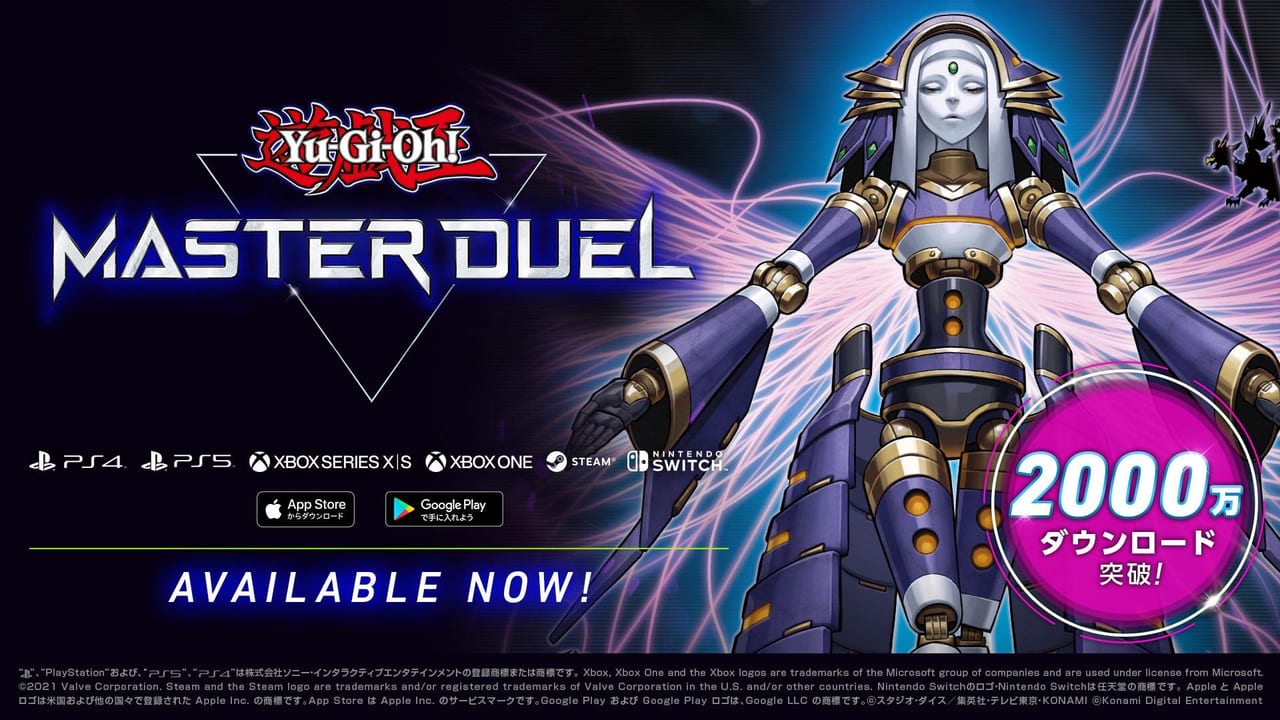 遊戯王 マスターデュエル』が2000万DLを突破、使用率上位のテーマが一